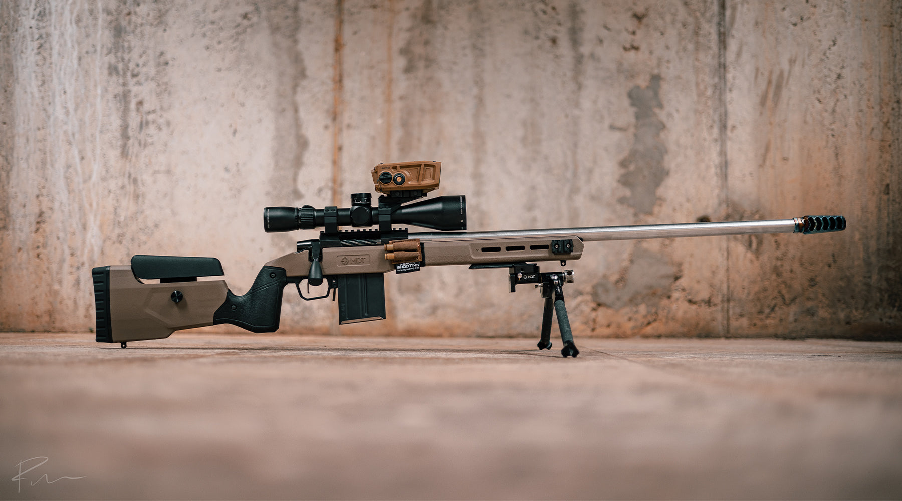 サベージフルチューンVG30 Guided: Custom Savage 338 Lapua | MDT – MDT CA