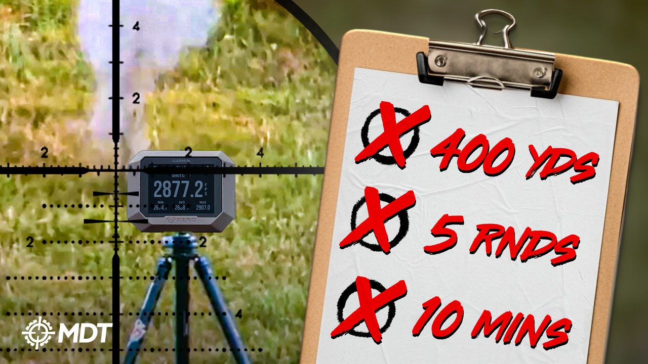 How to True Your Ballistic Coefficient in 10 Minutes