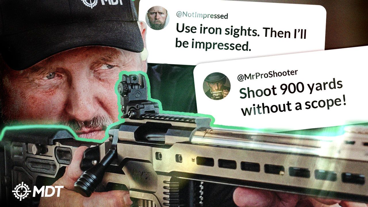 How Accurate Are Elite Long-Range Shooters With Iron Sights?