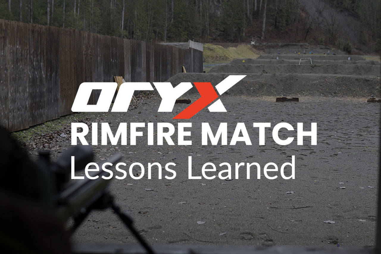 Entering my First Rimfire Match