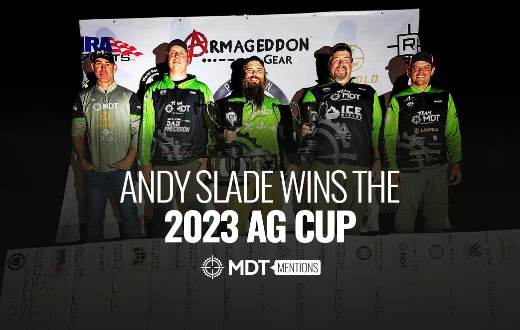 Andy Slade Wins The 2023 AG Cup! - MDT Mention