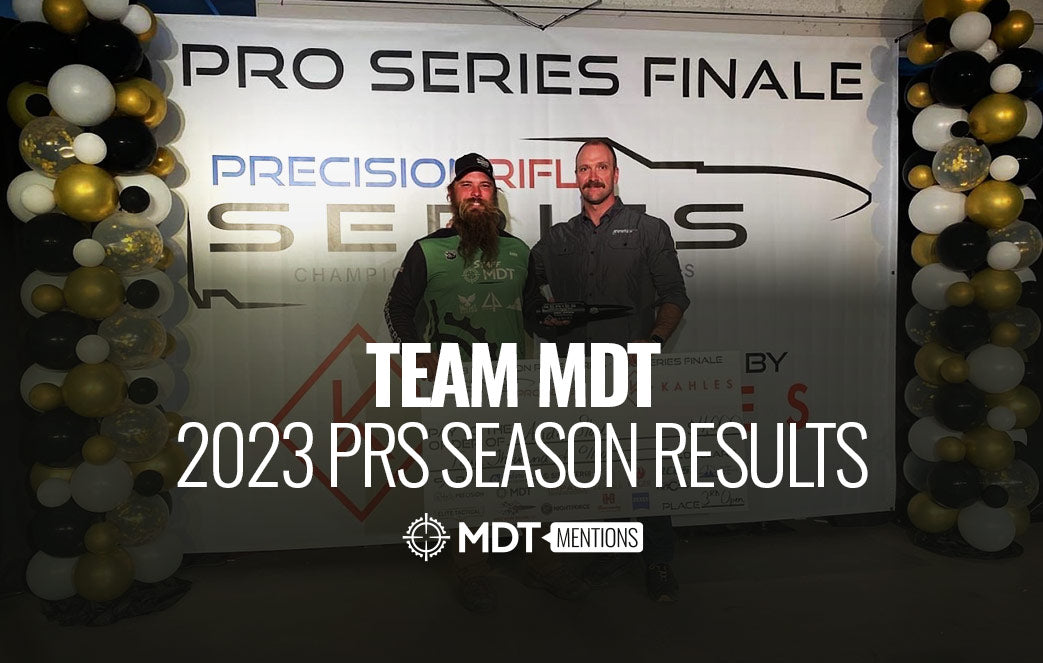 Team MDT  2023 PRS Season Results