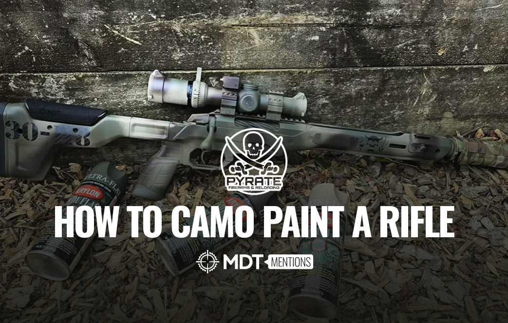 How to Camo Paint a Rifle - MDT Mention