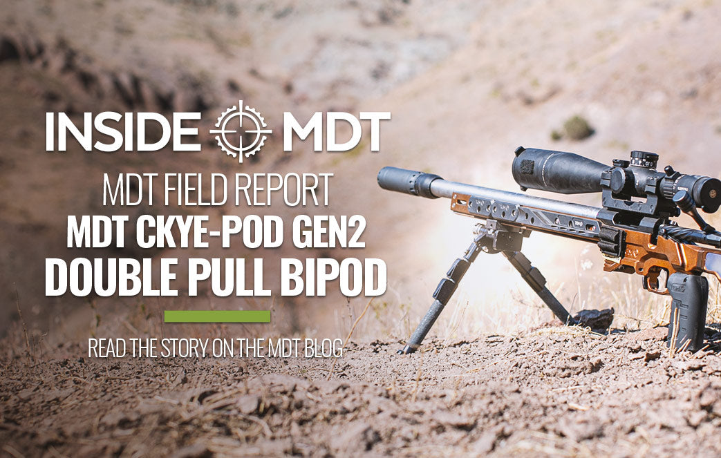 MDT Field Report - MDT CKYE-POD GEN2 DOUBLE PULL BIPOD