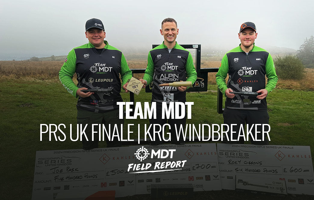 Team MDT dominates PRS UK Finale and takes first at KRG Windbreaker