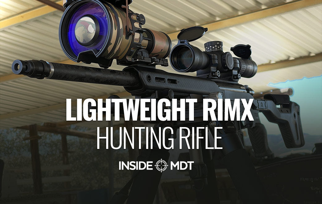 Lightweight Rimx Hunting Rifle - Inside MDT