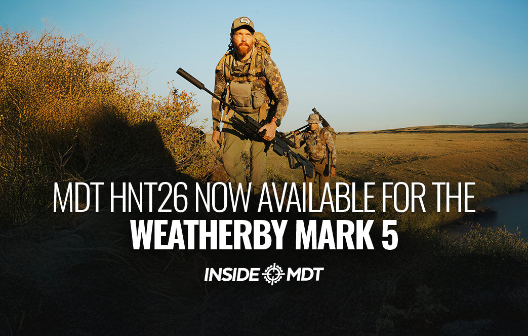 MDT HNT26 Now Available for the Weatherby Mark 5