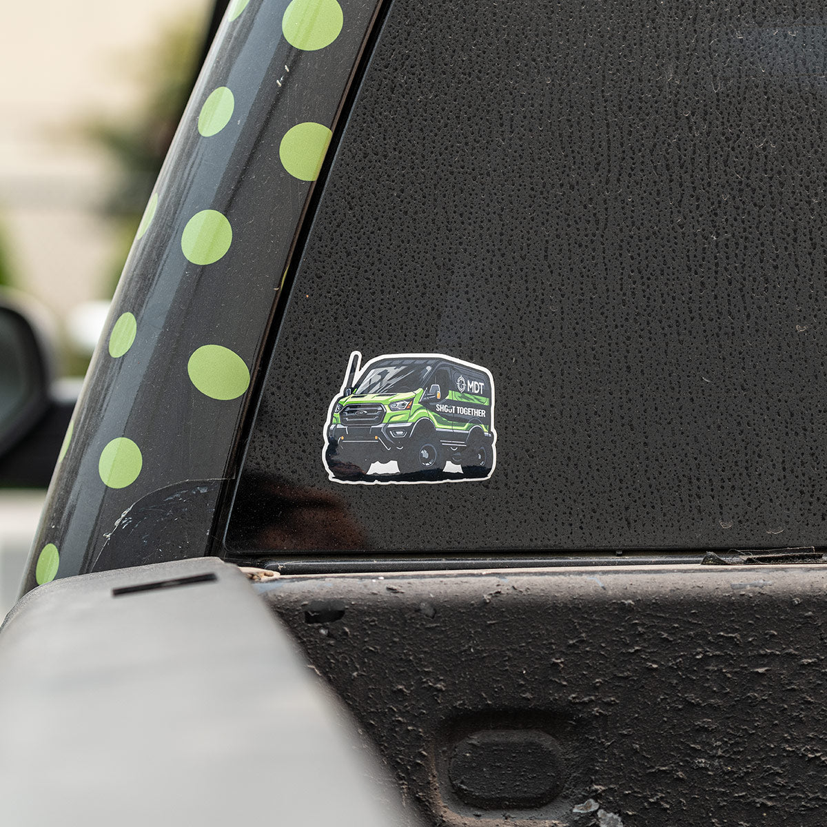 Precision On Wheels Sticker