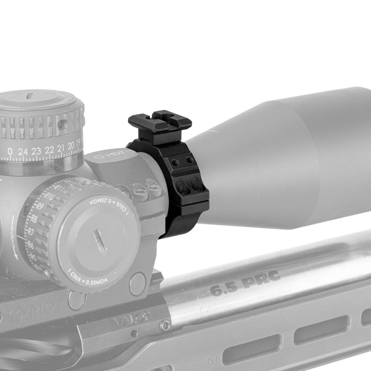 Scope Tube Mount With Adjustable V-Mount