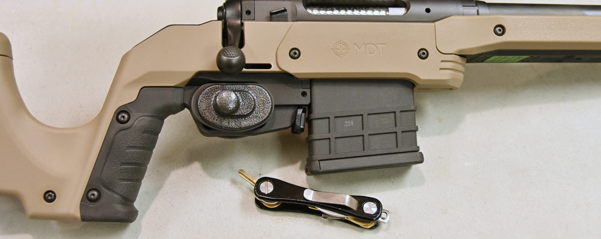 MDT XRS Chassis System with trigger lock