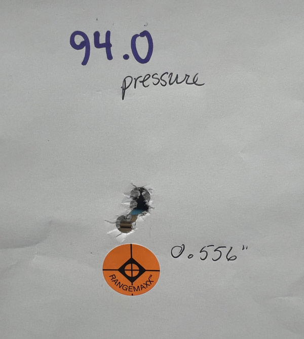 94 Pressure target