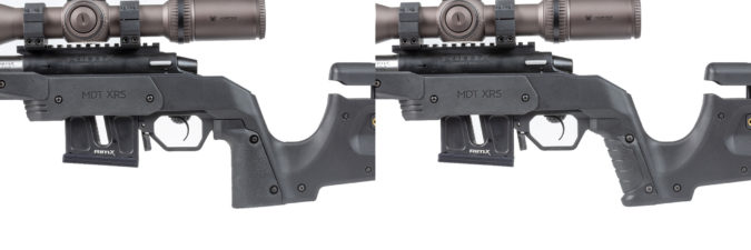 MDT XRS Chassis System vertical and angled grips