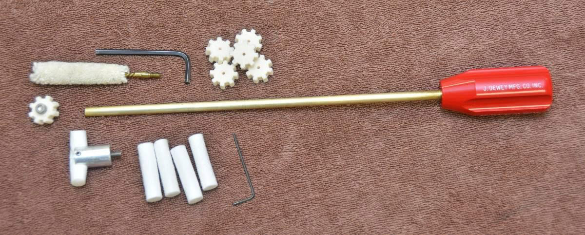 Rifle bore cleaning kit