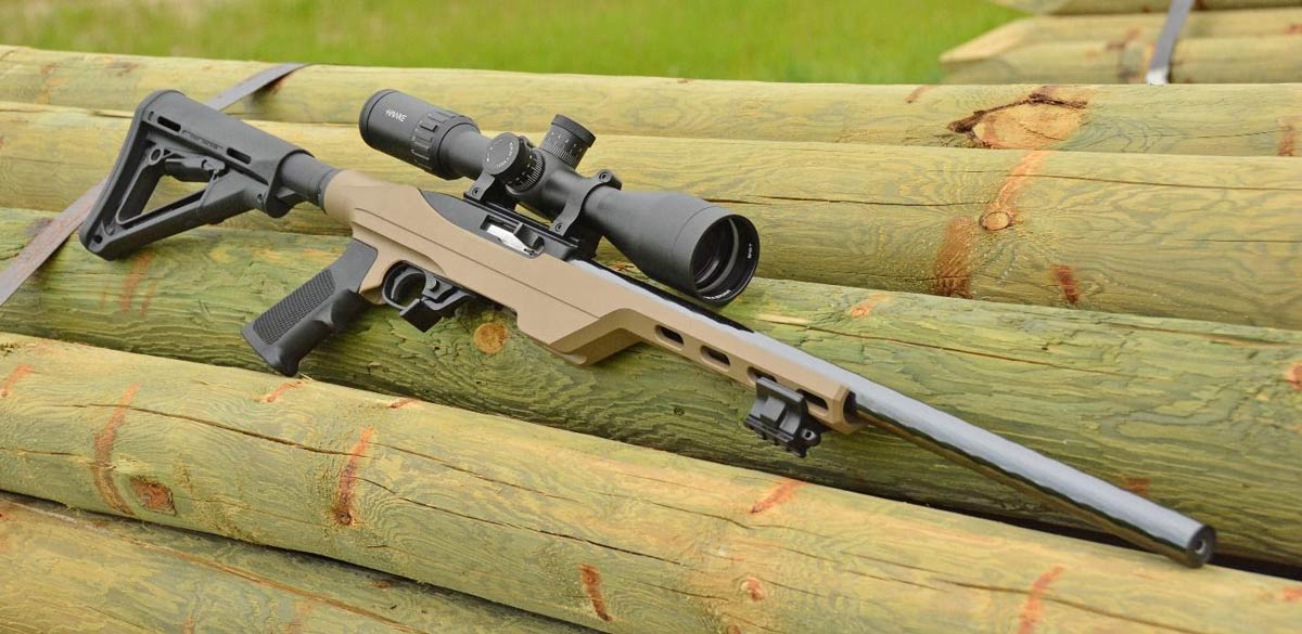 MDT LSS-RF Chassis with Ruger American action