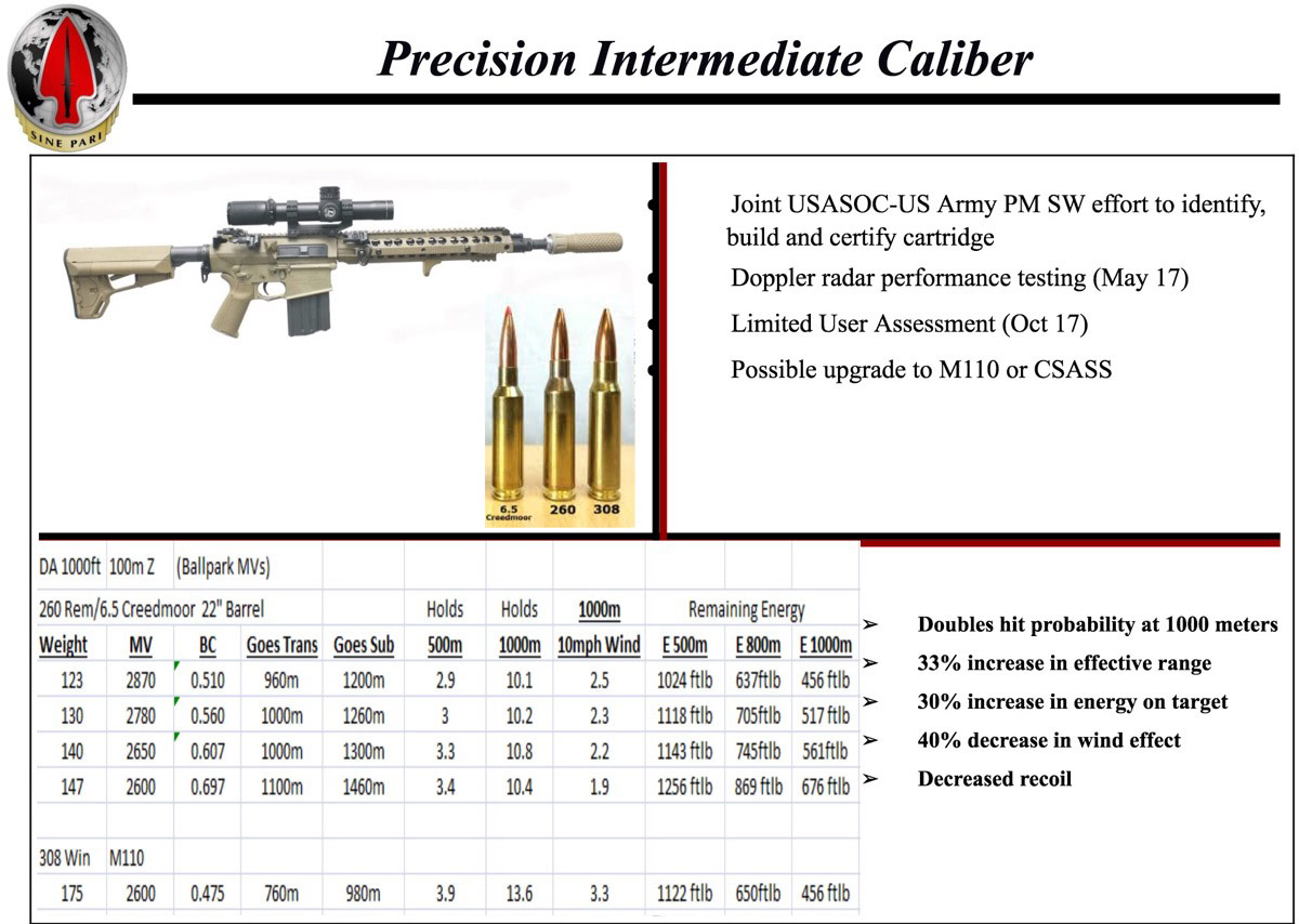 Precision Intermediate Caliber