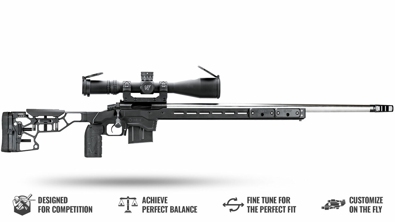 MDT ACC Chassis with Nightforce Scope