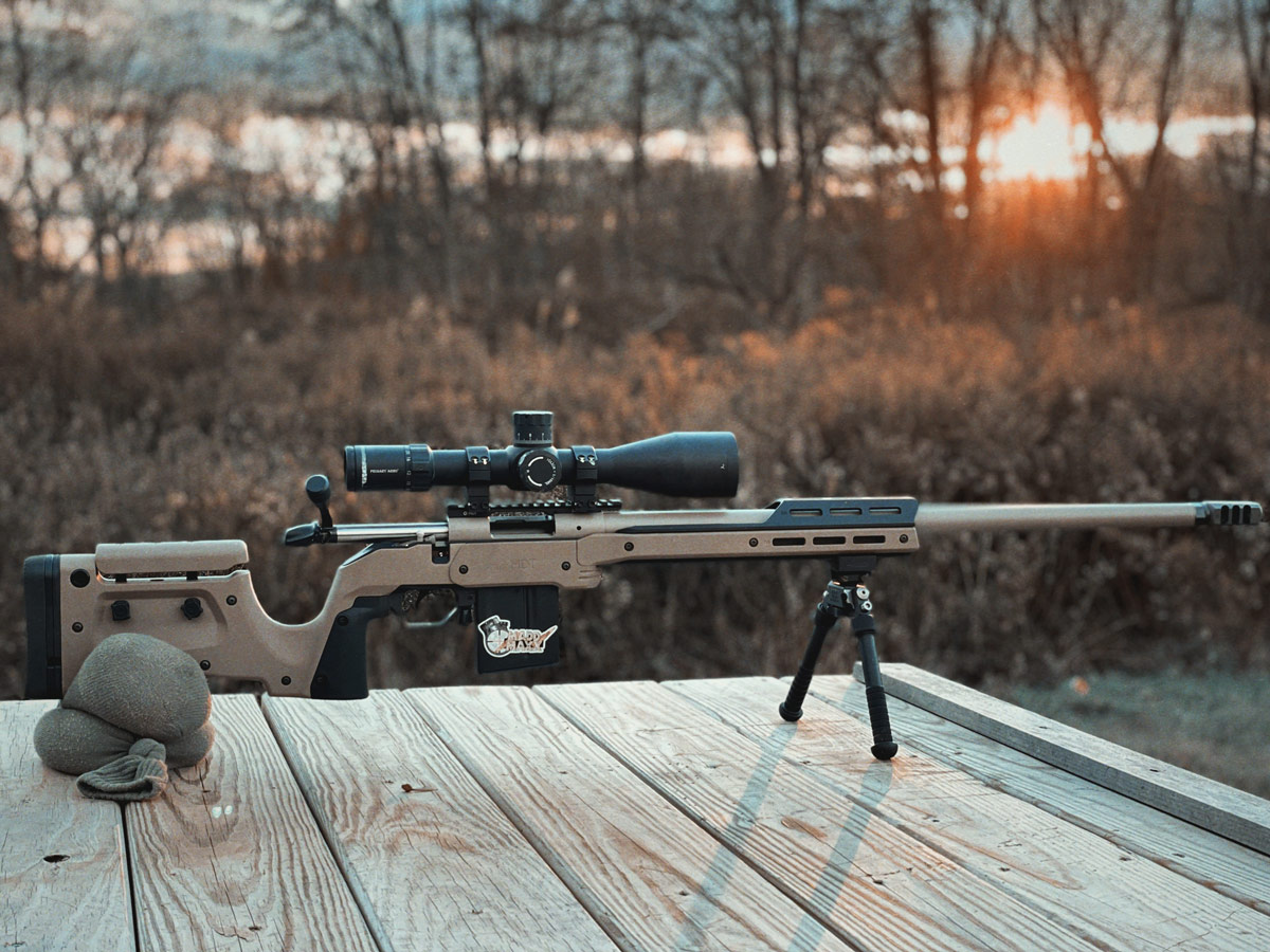 MDT XRS Chassis System with Bergara B14 action at range