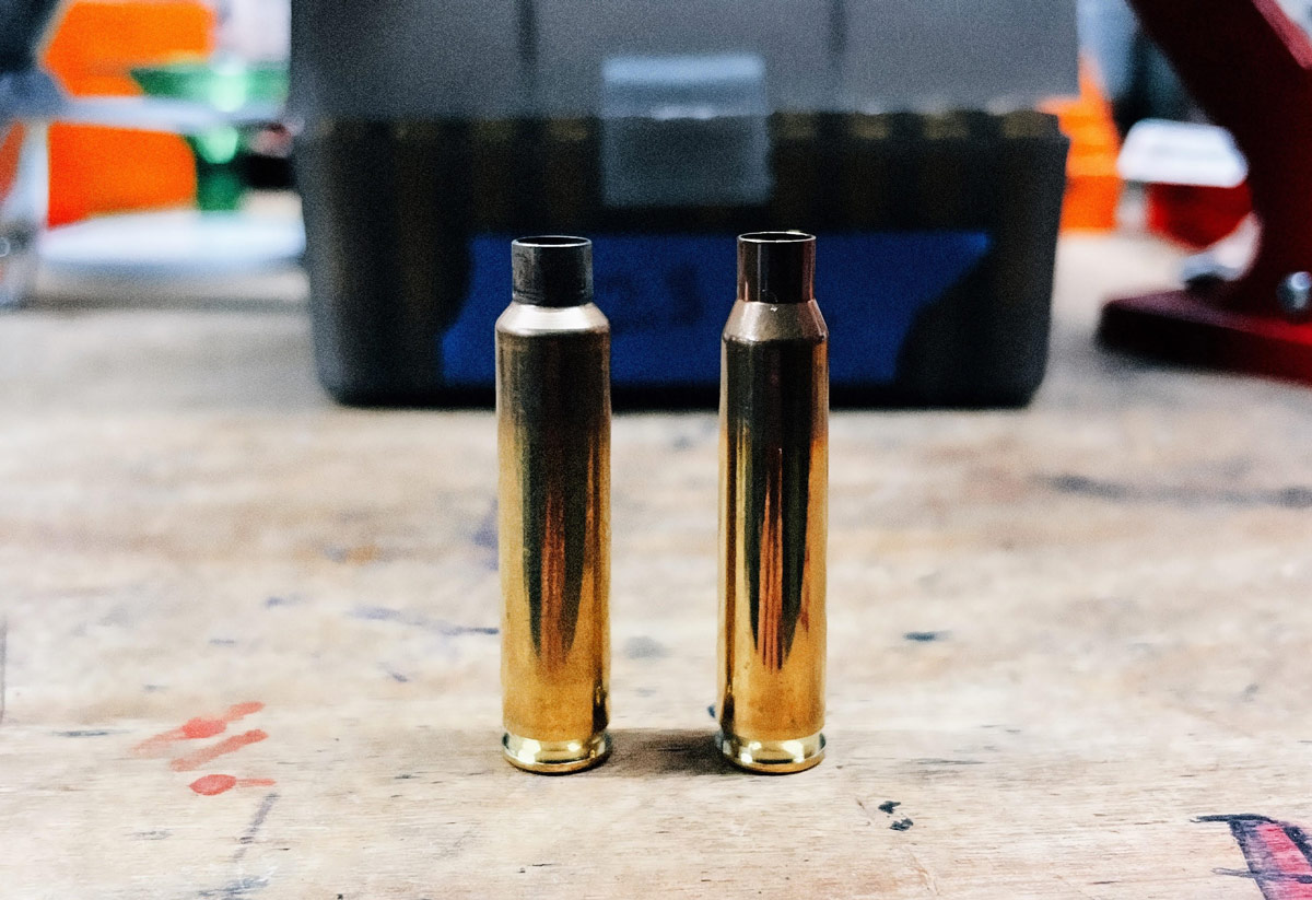 .223 AI and .223 REM casings