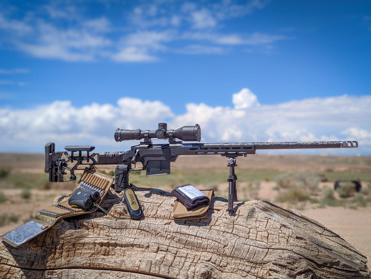 Everything you need for long range work. A great looking rifle! 300 Winchester Magnum is capable of shots well past 1,000 yards.